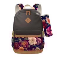 شنطة مدرسية بناتي ظهر مع مقلمة هدية بريما PR-32080