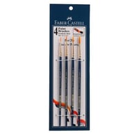 فرشاة رسم رأس دائري طقم 4 متنوع FCI/114401