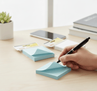 ورق ملاحظات سادة 100 ورقة 3*3