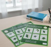 Adhesive book cover 50x36 تجليد كتاب شفاف ذاتي الل...