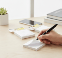 ورق ملاحظات سادة 100 ورقة 3*3