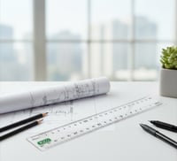 مسطرة روكو شفاف 30سم