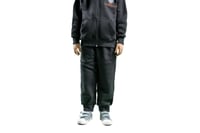 طقم هودي كحلي و بنطلون كحل (للجميع) 1132