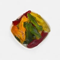 جيلي شكل الحوت بالنكهة الفواكه المشكلة