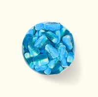 جيلي بطيخ بالتوت الازرق