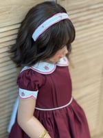 طوق شعر تطريز