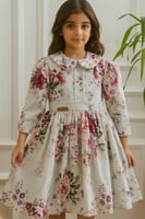 فستان اكمام طويلة