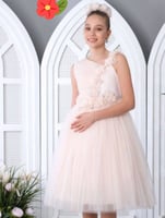 فستان العيد +اكسسوار شعر