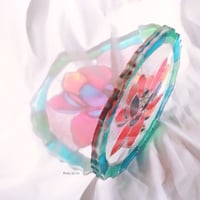 faux stained glass flowere كوستر