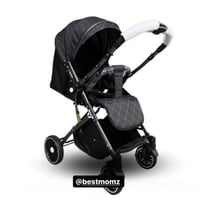 عربة اطفال ثنائية الاتجاه قابلة للطي