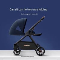 عربة اطفال تجمع بين العملية والاناقة مدمجة قابلة ل...