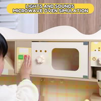 مطبخ خشبي تفاعلي للاطفال