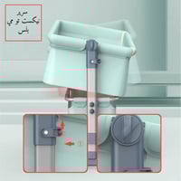 سرير Next to me هيكل فضي