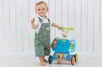 مشاية اطفال خشبية تصميم حديث