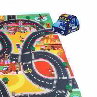 سجادة لعب مع سيارات