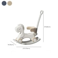 حصان هزاز للاطفال 2 في 1