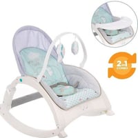 كرسي هزاز للأطفال مع صينية طعام