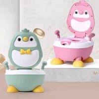 مقعد حمام صغار البطريق المحمول