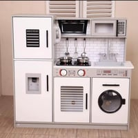 مطبخ أطفال تفاعلي بتصميم جميل