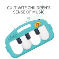 هوانجر - وحصيرة لعب موسيقية ومشاية 2 في 1 - بيانو