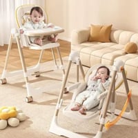 كرسي طعام وارجوحة 2 في 1 من