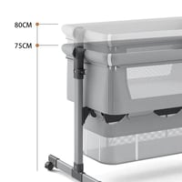 سرير اطفال نكست تومي+طاولة غيار