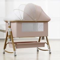 سرير نكست تومي هزاز بإطار المنيوم شبيه الخشب