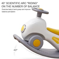 عجلة ركوب وحصان هزاز ولوح توازن 3 في 1