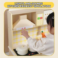 مطبخ خشبي تفاعلي للاطفال