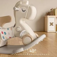 حصان هزاز للاطفال 2 في 1