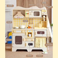 مطبخ خشبي تفاعلي للاطفال