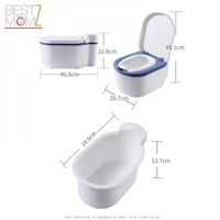 مرحاض اطفال متنقل خفيف الوزن