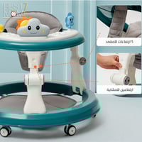 مشاية أطفال تفاعلية - اخضر