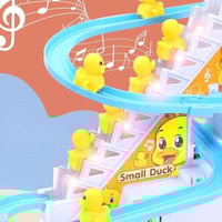 لعبة تسلق وتزحلق البط المضحك