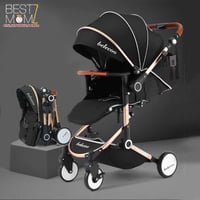 عربه اطفال ثنائية الاتجاه قابلة لصعود الطائرة