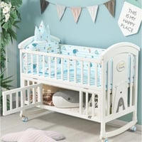 سرير خشب قابل للتمديد يكبر مع طفلك