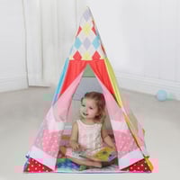 خيمة وحصيرة لعب للأطفال 2 في 1