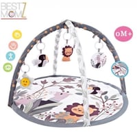 مفرش اللعب التفاعلي للأطفال الاسد والغابة