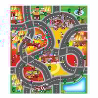 سجادة لعب مع سيارات