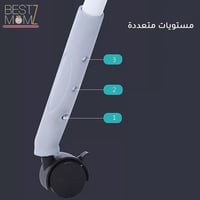 طاولة تغيير حفاضات قابلة للطي مع منظم اغراض