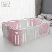 سياج للأطفال قابل للطي مقاس كبير