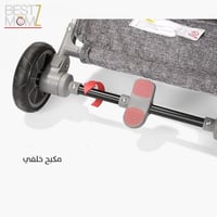 عربه اطفال ثنائية الاتجاه قابلة لصعود الطائرة