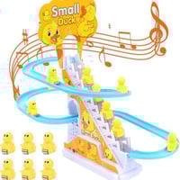 لعبة تسلق وتزحلق البط المضحك