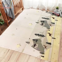 حصيرة لعب للأطفال بوجهين