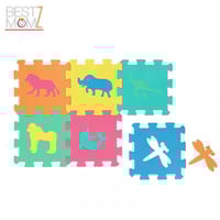 حصيرة بازل ملون للأطفال - أشكال الحيوانات