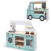 عربة طعام فود تراك ومطبخ 2 في 1