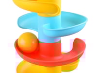 طاولة تعليمية تفاعلية ملونة مع زحليقة ملتوية للكرا...