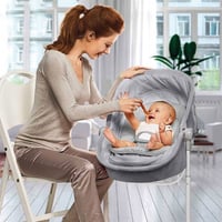 كرسي الأطفال الهزاز متعدد الارتفاعات بدوران كامل