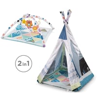 حصيرة وخيمة لعب للأطفال