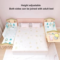 سرير خشبي قابل للتمديد بتصميم راقي